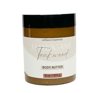Mahogany Teakwood Body Butter 8 oz